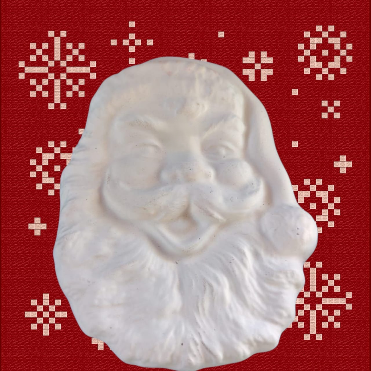 Wall hanging Santa Face