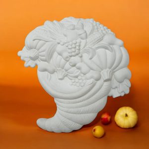 Cornucopia filled with fruit